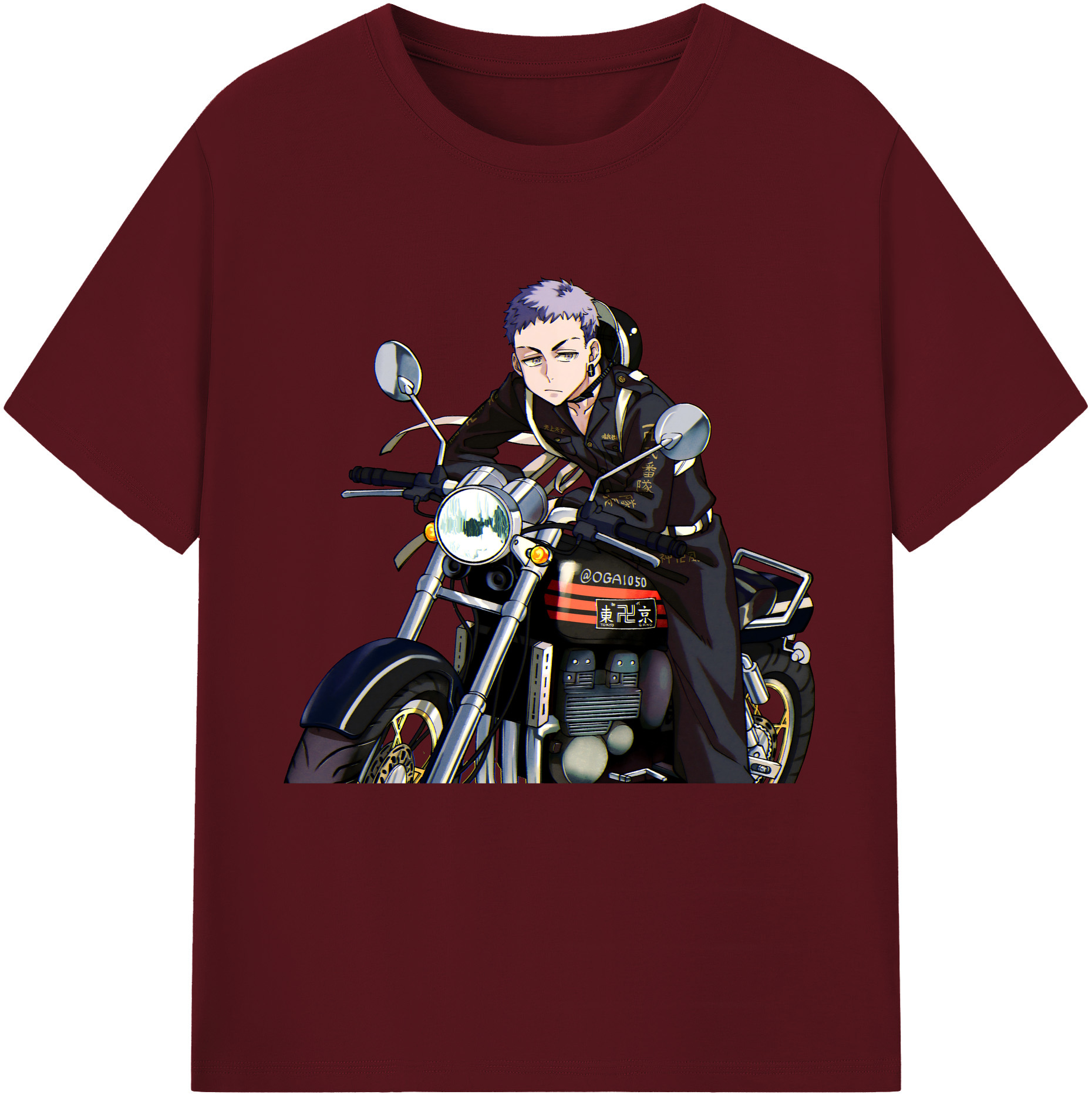 （画像用） 東京リベンジャーズ Tokyo Revengers 綿100％半袖Tシャツ（フロントプリント）